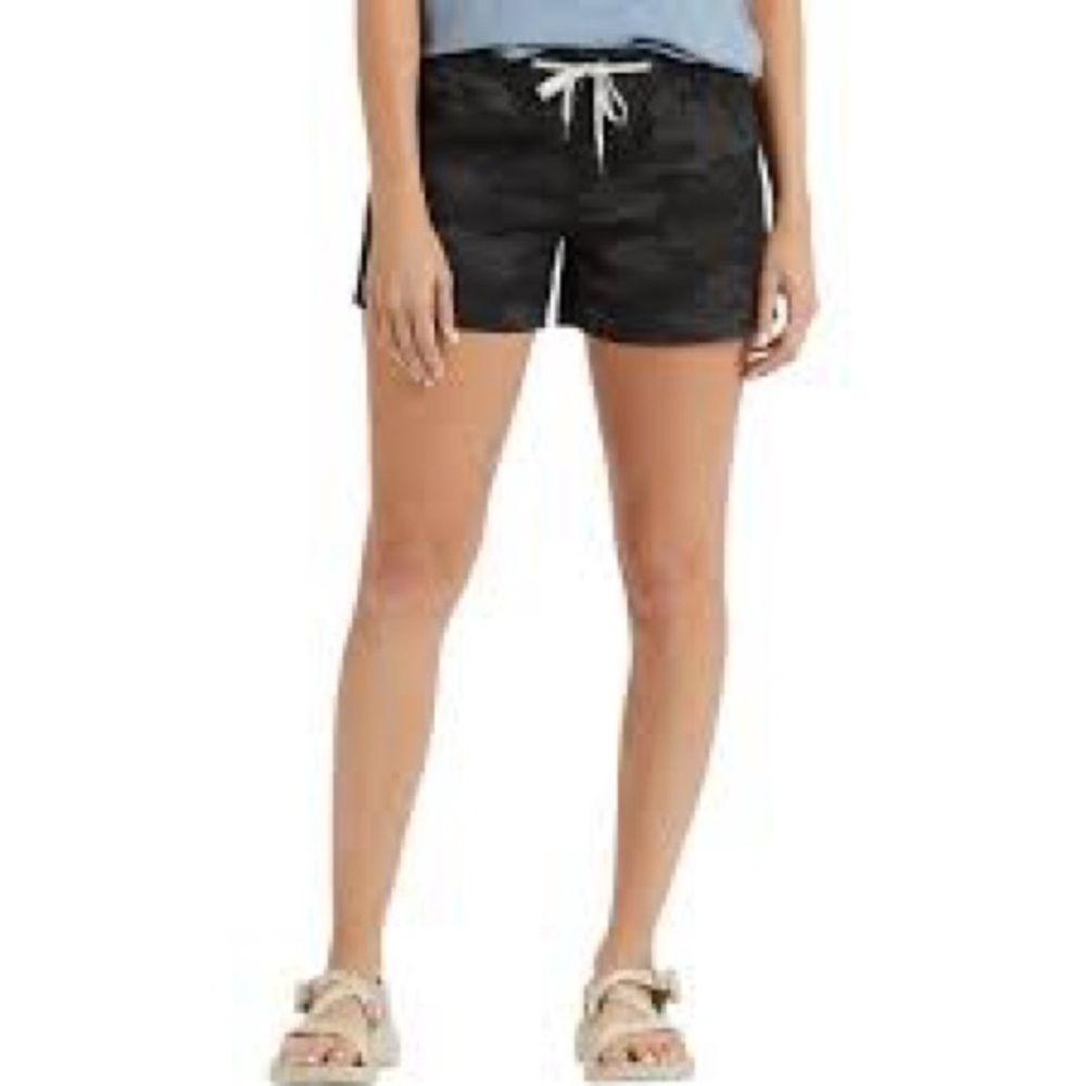 Vuori Ripstop Shorts Women’s Small Camo Drawstring Casual Utility Summer‎ Travel